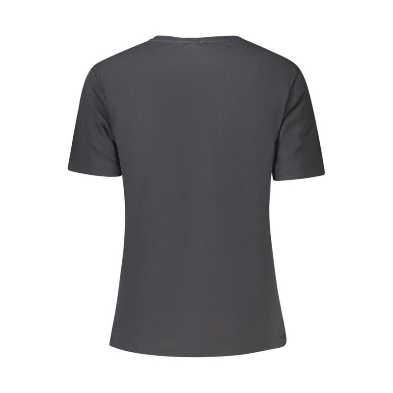 North Sails Black Cotton Women T-Shirt - Casual Chic