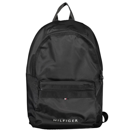Tommy Hilfiger Zwarte Polyester Heren Rugzak