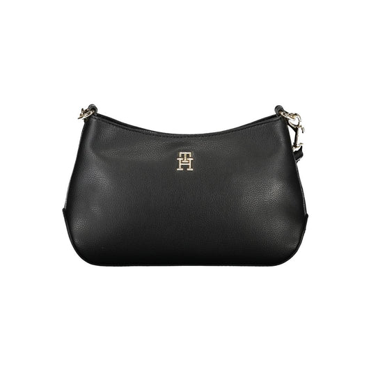 Tommy Hilfiger Zwarte Polyester Handtas