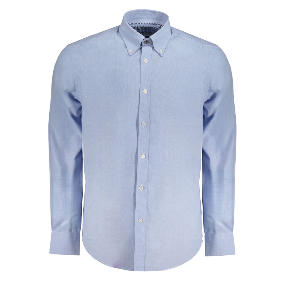 Chemise homme en coton bleu clair Harmont &amp; Blaine