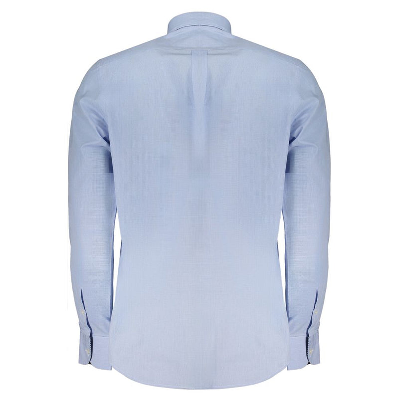 Harmont &amp; Blaine Lichtblauw Katoenen Herenshirt