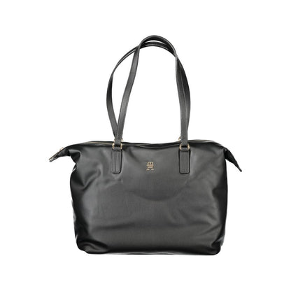 Sac à main Tommy Hilfiger en polyester noir pour femme