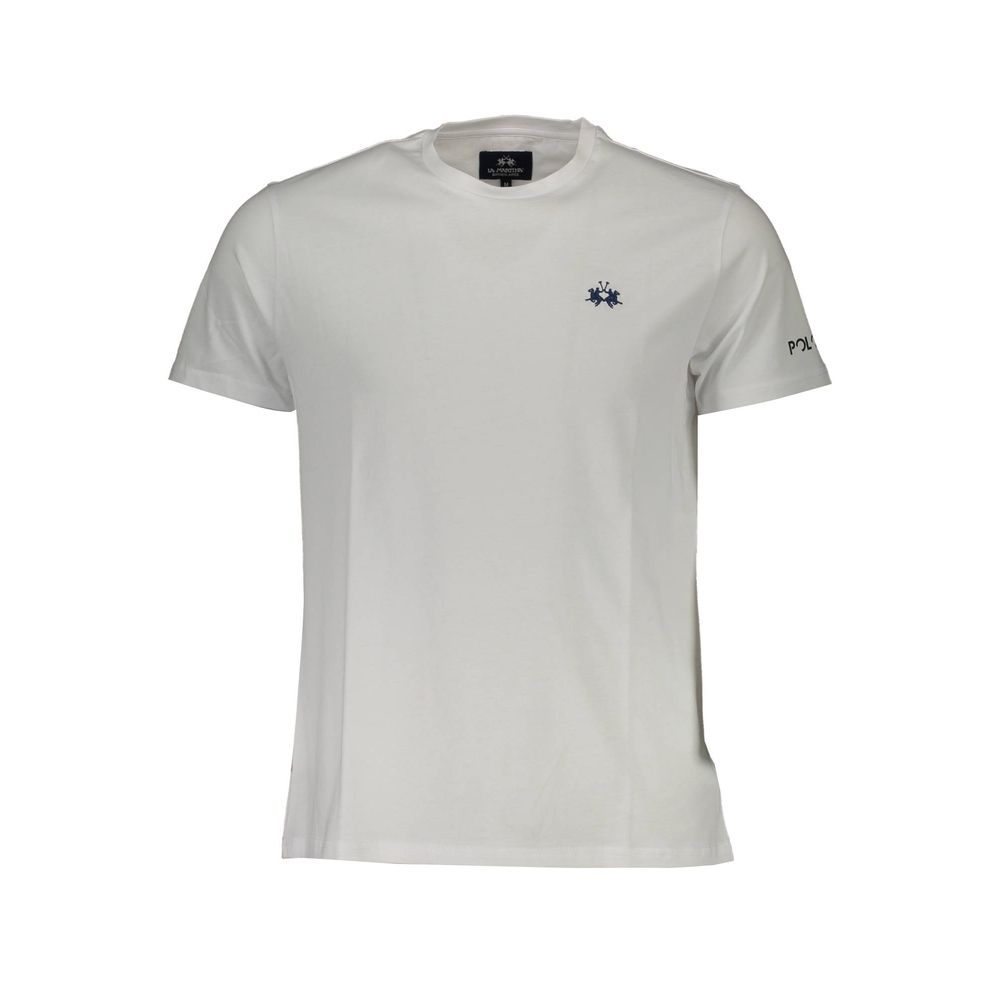 T-shirt homme en coton blanc La Martina