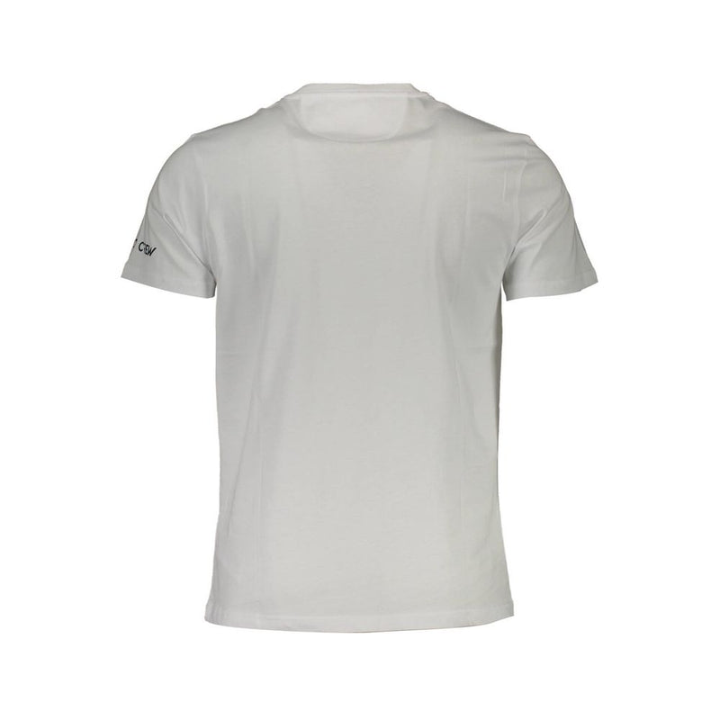 T-shirt homme en coton blanc La Martina