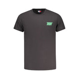 T-shirt homme en coton noir Tommy Hilfiger