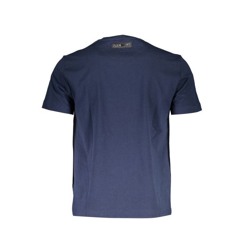 Plein Sport Blauw Katoenen Heren T-Shirt