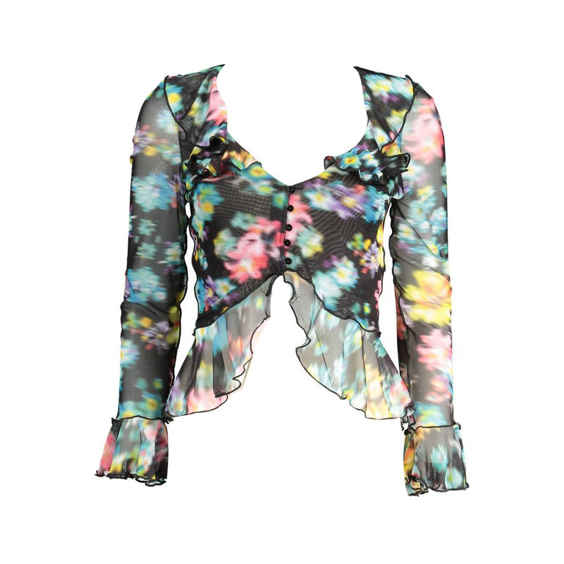 Desigual Black Polyester Women's T-Shirt - Élégance et Confort