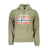 Pull en coton vert Napapijri pour homme