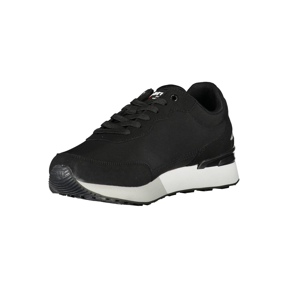 Mares Black Polyester Sneaker - All-Day Comfort and Style