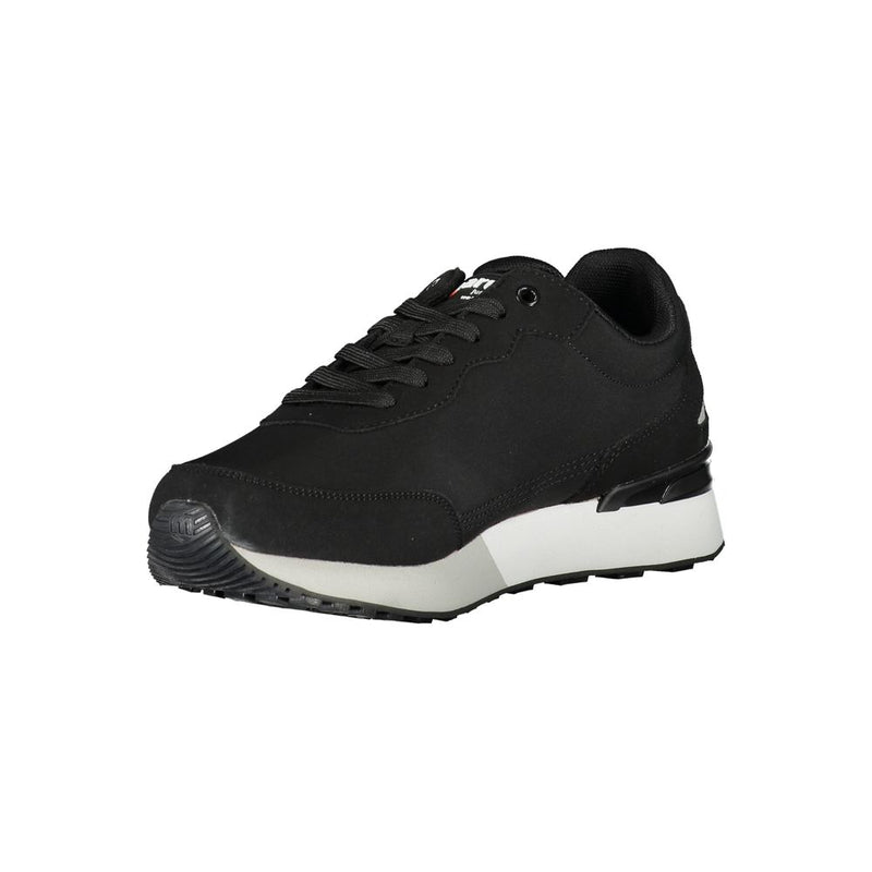 Mares Black Polyester Sneaker - All-Day Comfort and Style