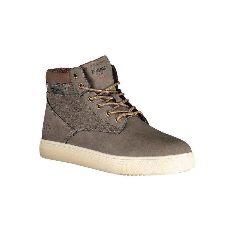 Carrera Brown Polyester Men Boot - Stylish Lace-Up Design