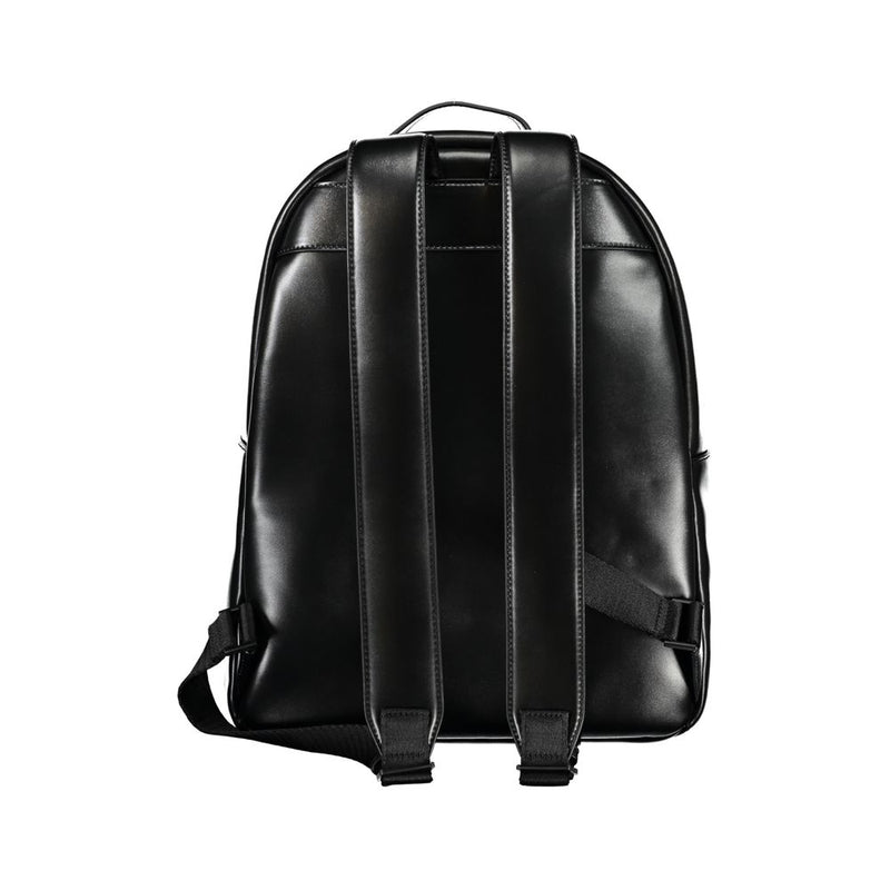 Calvin Klein Elegante Zwarte Urban Rugzak met Laptopvak