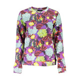 Cavalli Class Purple Cotton Women Sweater - Chic Comfort