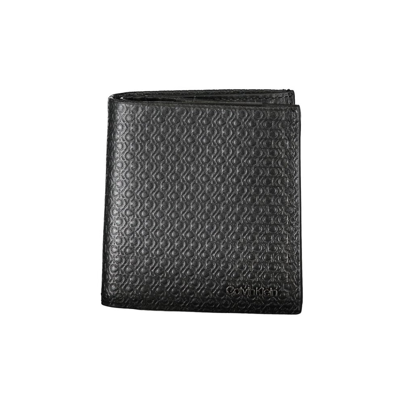 Portefeuille RFID à deux volets en cuir élégant Calvin Klein