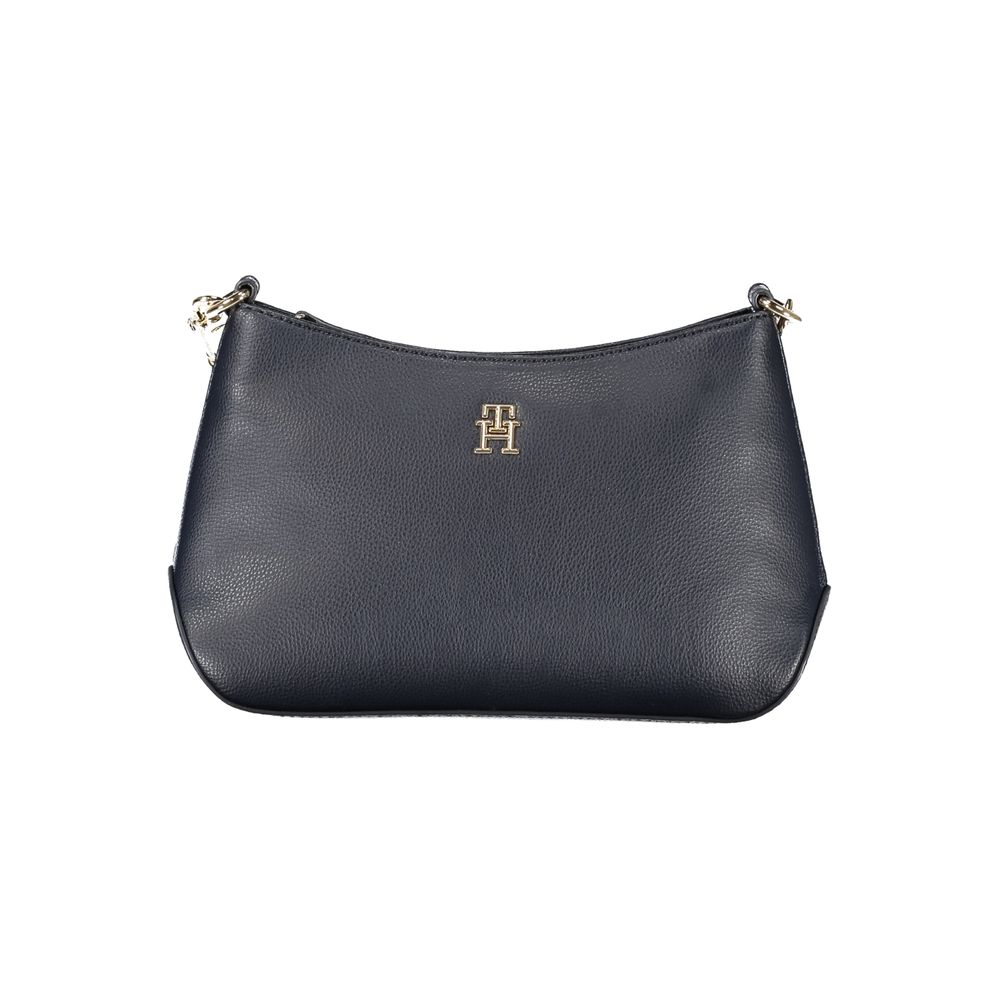 Tommy Hilfiger Blue Polyester Handbag - Stylish & Functional