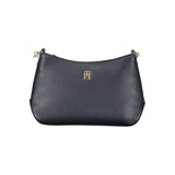 Tommy Hilfiger Blue Polyester Handbag - Stylish & Functional