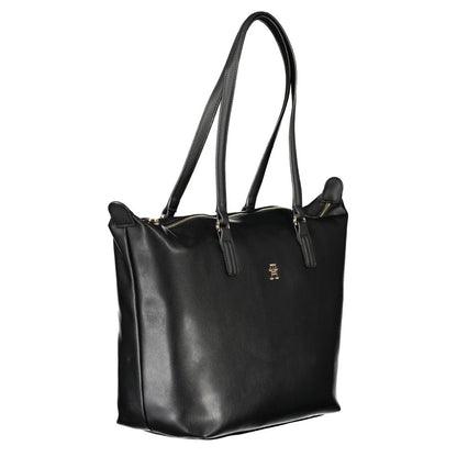 Sac à main Tommy Hilfiger en polyester noir