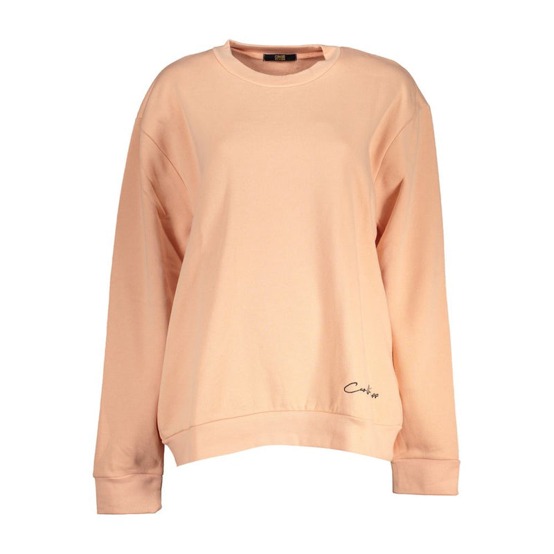 Cavalli Class Pull Femme en Coton Rose