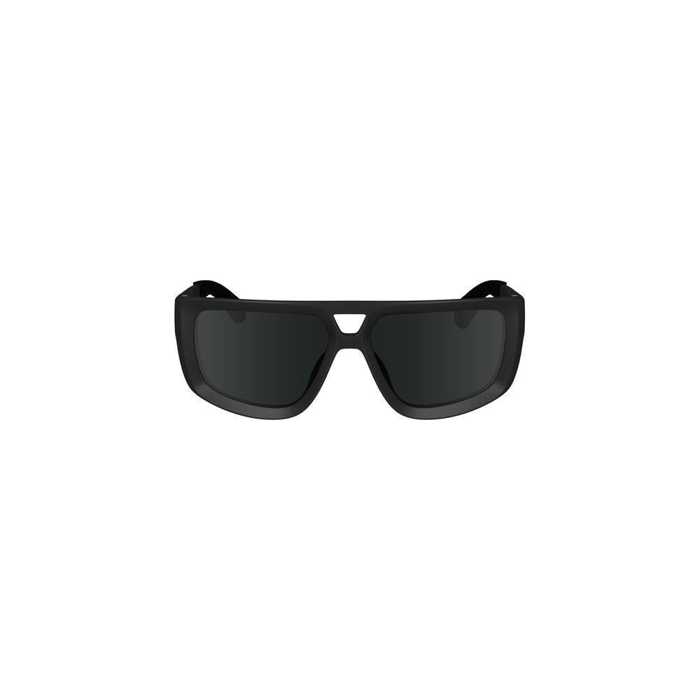 Lunettes de soleil pour homme en plastique noir Calvin Klein