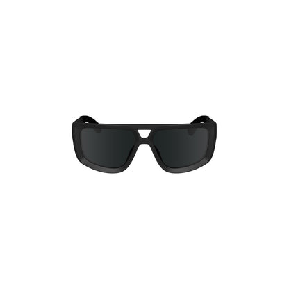 Lunettes de soleil pour homme en plastique noir Calvin Klein