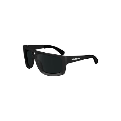 Lunettes de soleil pour homme en plastique noir Calvin Klein
