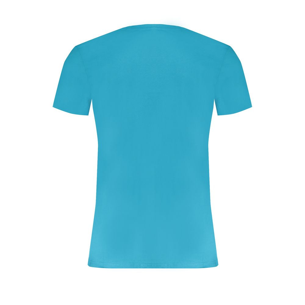 T-shirt homme en coton bleu clair de Trussardi