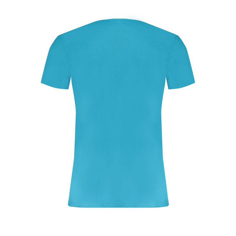 T-shirt homme en coton bleu clair de Trussardi