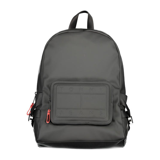 Tommy Hilfiger Zwarte Polyester Rugzak