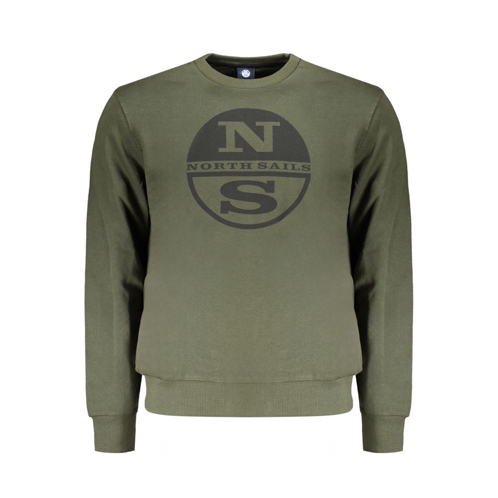 Pull en coton vert pour homme, marque North Sails