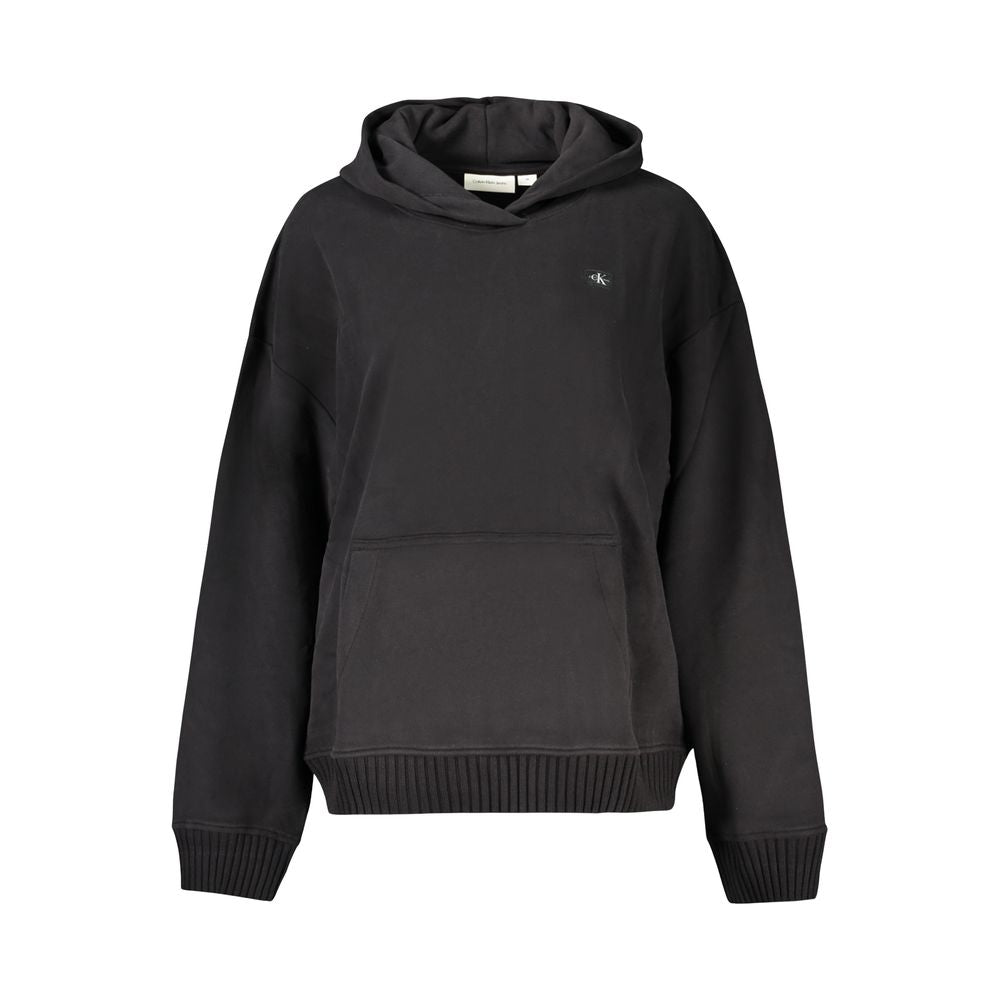 Calvin Klein Black Cotton Women Sweater - Stylish Comfort for All Occasions