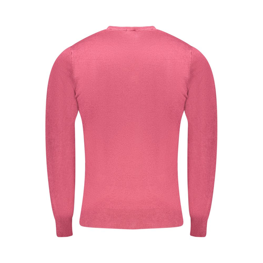 Pull en viscose rouge Cavalli Class pour homme