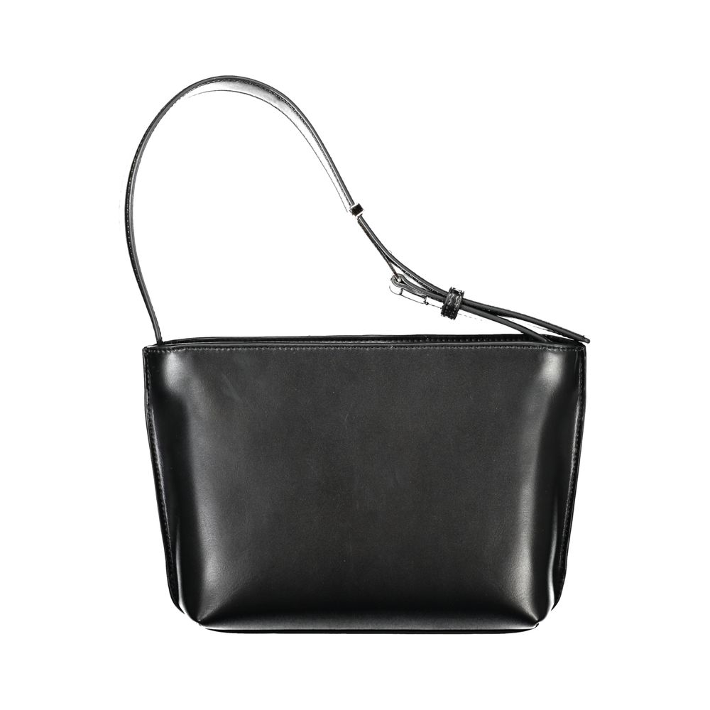Calvin Klein Black Polyester Women Handbag - Eco-Friendly Luxury