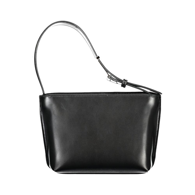 Calvin Klein Black Polyester Women Handbag - Eco-Friendly Luxury