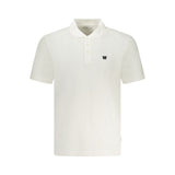 Polo en coton blanc Wrangler