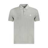 Polo en coton gris Timberland
