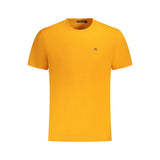 T-shirt homme en coton orange Napapijri