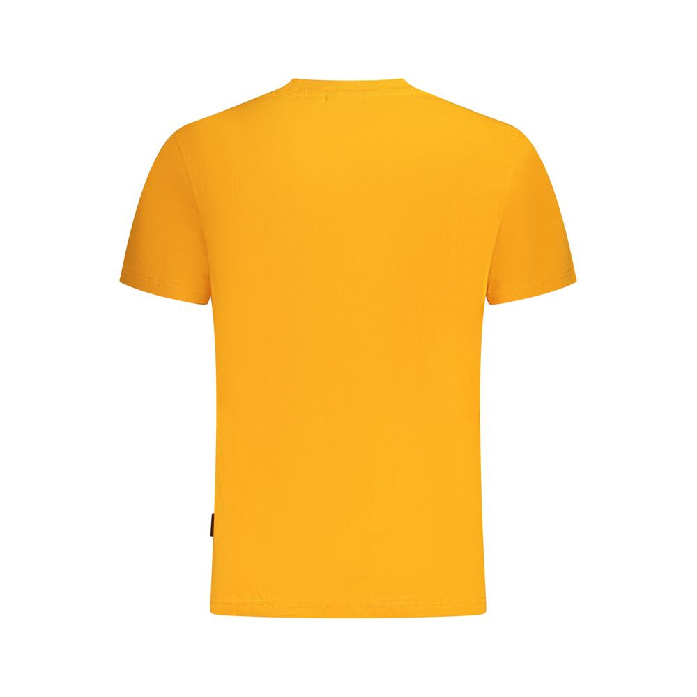 T-shirt homme en coton orange Napapijri