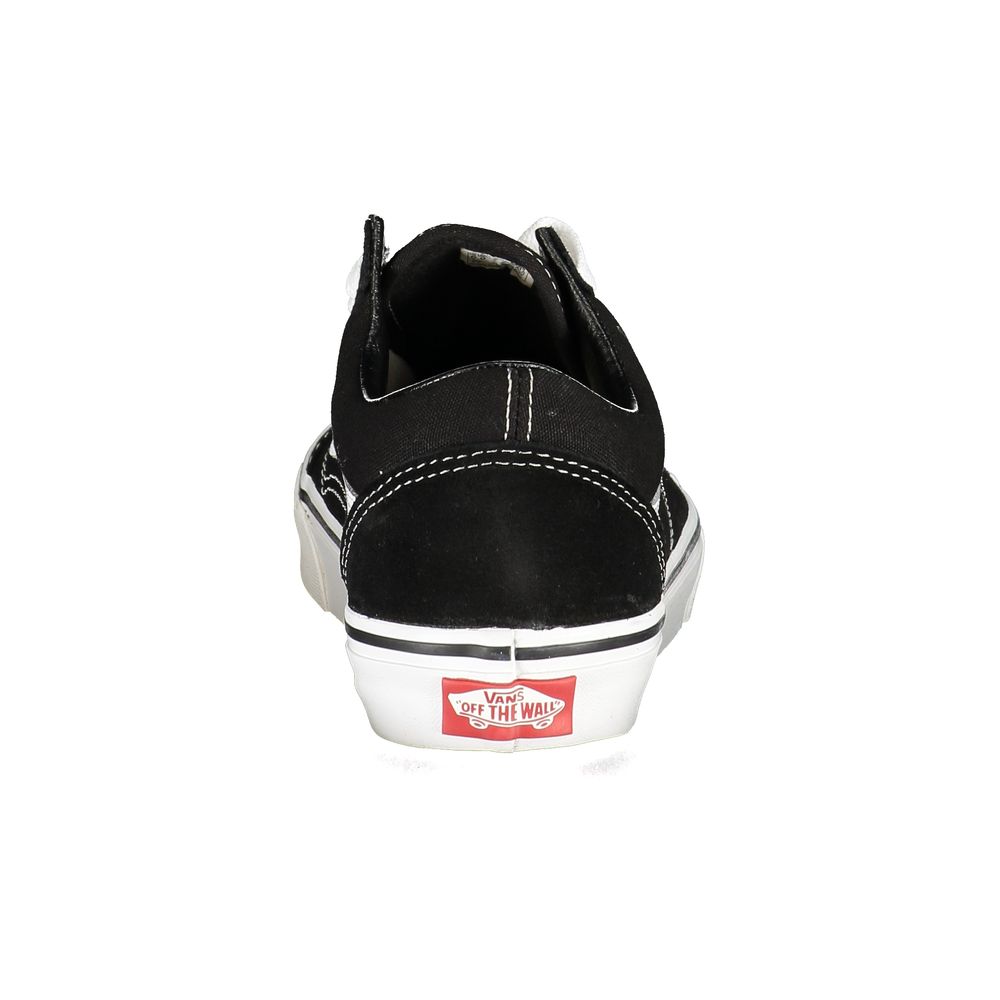 Vans Black Leather Old Skool Men Sneaker