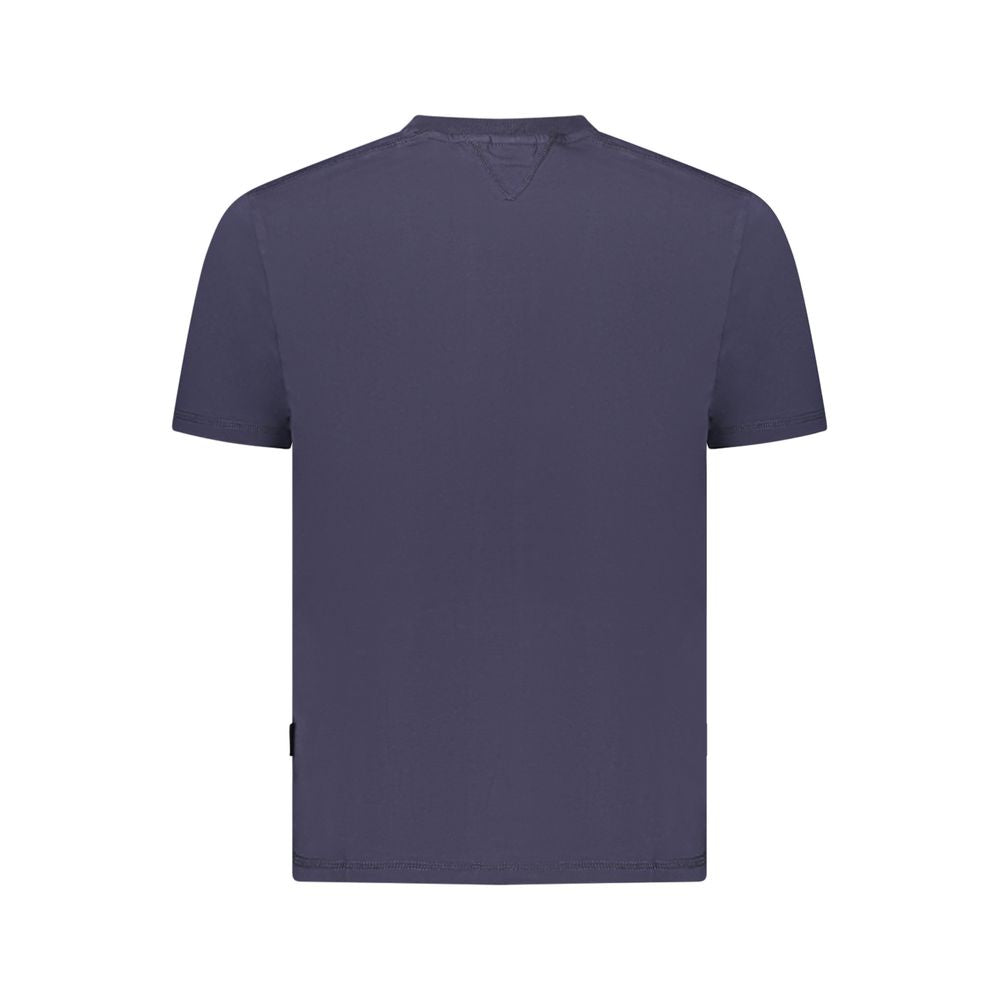 T-shirt homme en coton bleu Napapijri