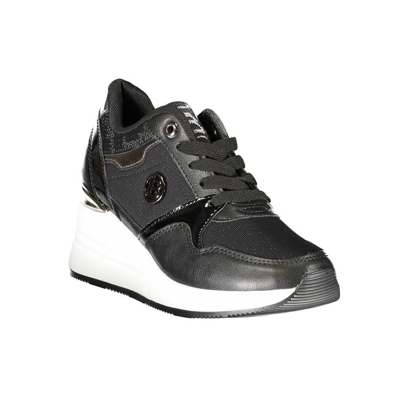 Laura Biagiotti Women's Black Sneakers - Chic & Comfortable Design