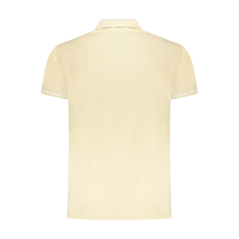 Polo homme en coton beige Cavalli Class