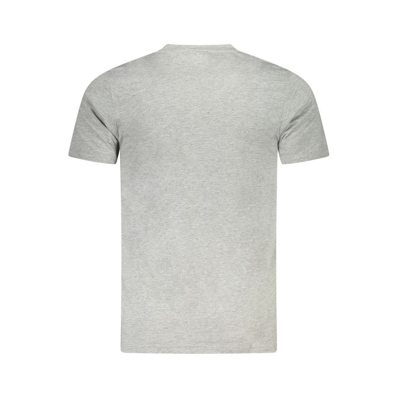 T-shirt homme en coton gris Cavalli Class