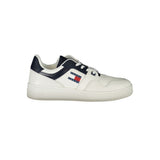 Tommy Hilfiger Blue Leather Men Sneaker - All-Day Comfort & Style