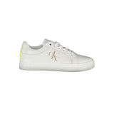 Calvin Klein White Leather Women Sneaker - Sustainable Style