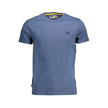 Timberland Blue Organic Cotton Men T-Shirt