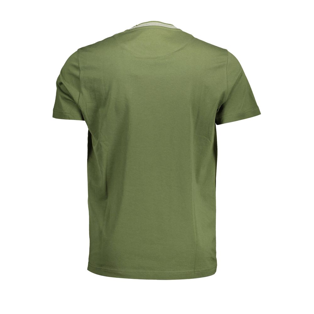 T-shirt homme en coton vert de Harmont &amp; Blaine