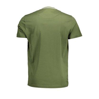 T-shirt homme en coton vert de Harmont &amp; Blaine