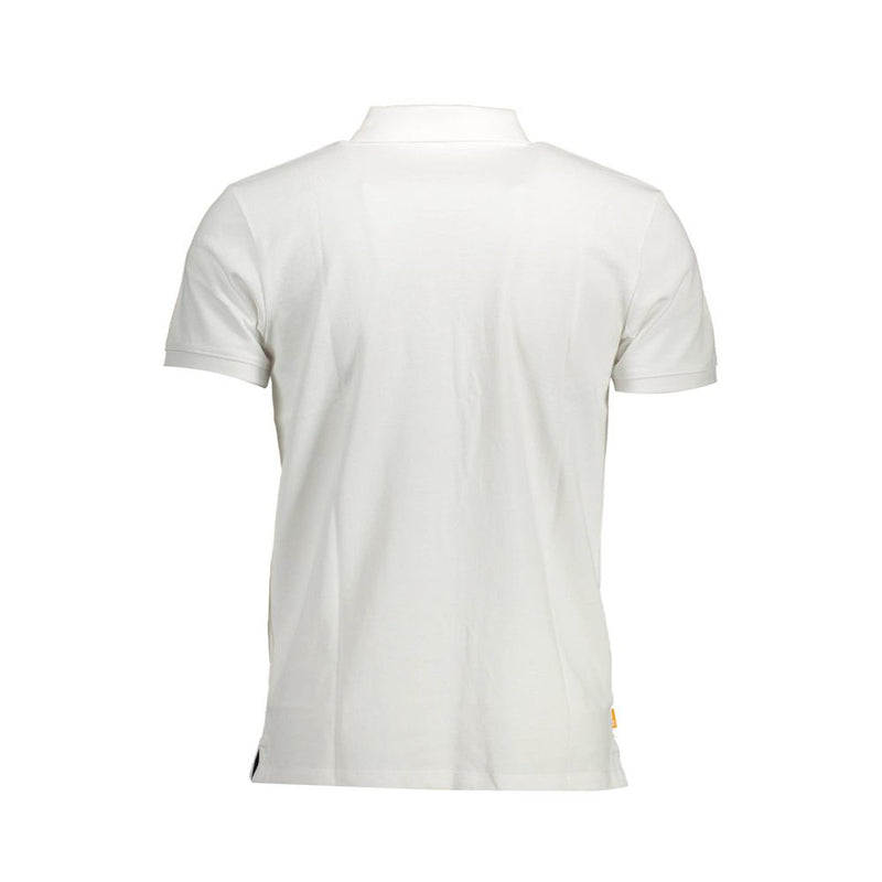 Polo homme en coton blanc Timberland
