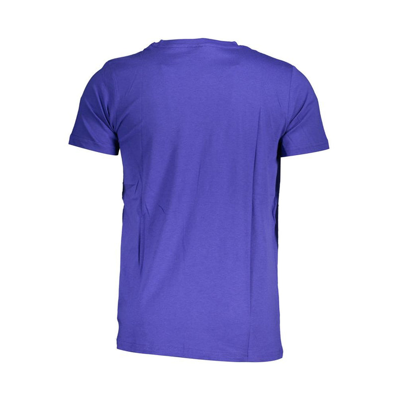 T-shirt homme en coton bleu, Norvège 1963