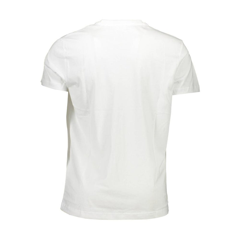 Diesel wit katoenen heren T-shirt